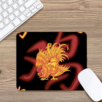 Chinese New Year Rooster Print Mouse Pad