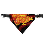 Chinese New Year Rooster Print Over The Collar Dog Bandana
