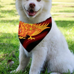 Chinese New Year Rooster Print Over The Collar Dog Bandana
