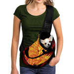 Chinese New Year Rooster Print Pet Sling Carrier