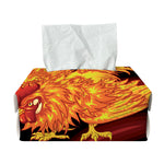 Chinese New Year Rooster Print Rectangle Tissue Box Cover