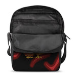 Chinese New Year Rooster Print Rectangular Crossbody Bag