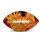 Chinese New Year Rooster Print Rugby Ball