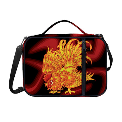 Chinese New Year Rooster Print Shoulder Strap Bible Bag