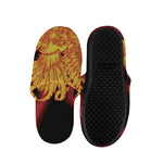 Chinese New Year Rooster Print Slippers