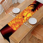 Chinese New Year Rooster Print Table Runner