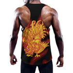 Chinese New Year Rooster Print Training Tank Top