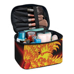 Chinese New Year Rooster Print Travel Makeup Bag