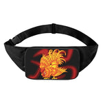 Chinese New Year Rooster Print Waist Bag
