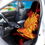 Chinese New Year Rooster Print Waterproof Car Seat Cover