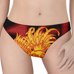 Chinese New Year Rooster Print Women's Thong