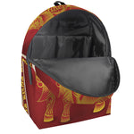 Chinese Ox Zodiac Sign Print Backpack