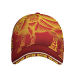 Chinese Ox Zodiac Sign Print Baseball Cap