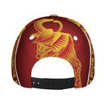Chinese Ox Zodiac Sign Print Baseball Cap