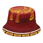 Chinese Ox Zodiac Sign Print Bucket Hat