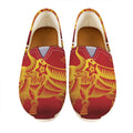 Chinese Ox Zodiac Sign Print Casual Shoes