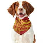 Chinese Ox Zodiac Sign Print Dog Bandana