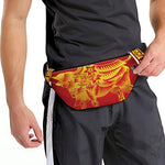 Chinese Ox Zodiac Sign Print Fanny Pack