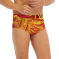 Chinese Ox Zodiac Sign Print Men's Briefs