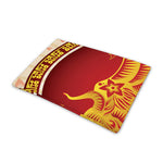 Chinese Ox Zodiac Sign Print Pet Cooling Mat Cover