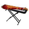 Chinese Ox Zodiac Sign Print Piano Keyboard Cover