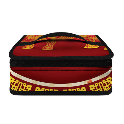 Chinese Ox Zodiac Sign Print Small Lunch Bag
