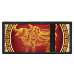 Chinese Ox Zodiac Sign Print Trifold Wallet