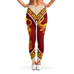 Chinese Ox Zodiac Sign Print Women's Leggings
