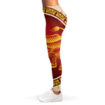Chinese Ox Zodiac Sign Print Women's Leggings