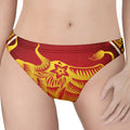 Chinese Ox Zodiac Sign Print Women's Thong