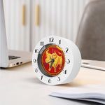 Chinese Ox Zodiac Symbol Print Alarm Clock