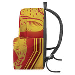 Chinese Ox Zodiac Symbol Print Backpack