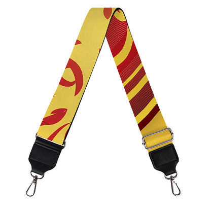 Chinese Ox Zodiac Symbol Print Bag Strap