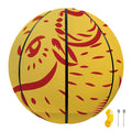 Chinese Ox Zodiac Symbol Print Basketball