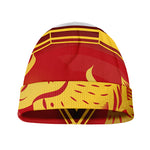 Chinese Ox Zodiac Symbol Print Beanie