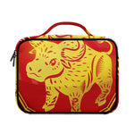 Chinese Ox Zodiac Symbol Print Briefcase Bible Bag