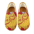 Chinese Ox Zodiac Symbol Print Casual Shoes