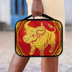 Chinese Ox Zodiac Symbol Print Classic Bible Case