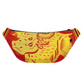 Chinese Ox Zodiac Symbol Print Fanny Pack