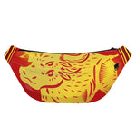 Chinese Ox Zodiac Symbol Print Fanny Pack