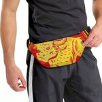Chinese Ox Zodiac Symbol Print Fanny Pack
