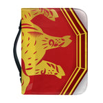 Chinese Ox Zodiac Symbol Print Leather Bible Cover