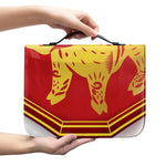 Chinese Ox Zodiac Symbol Print Leather Bible Cover