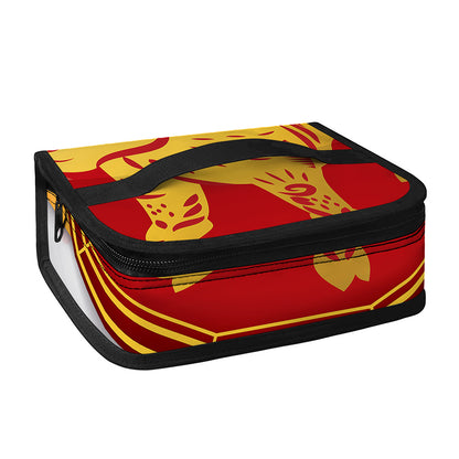 Chinese Ox Zodiac Symbol Print Small Lunch Bag