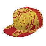 Chinese Ox Zodiac Symbol Print Snapback Cap