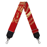 Chinese Phoenix Print Bag Strap