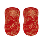 Chinese Phoenix Print Bar Stool Covers