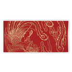 Chinese Phoenix Print Beach Towel