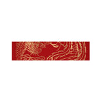 Chinese Phoenix Print Bed Runner