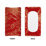 Chinese Phoenix Print Changing Pad Cover